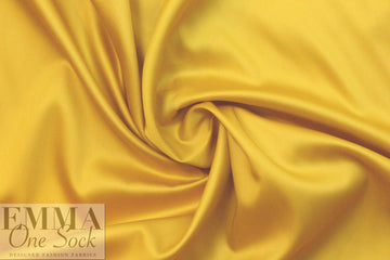 Giza 100% Egyptian cotton shirting - golden yellow 1.75 yd