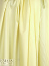 Giza 100% Egyptian cotton shirting - lemon .75 yds