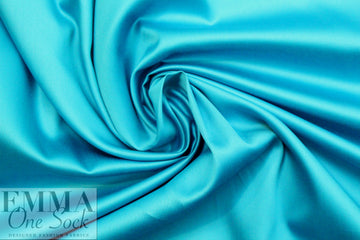 Giza 100% Egyptian cotton shirting - turquoise 2 yds