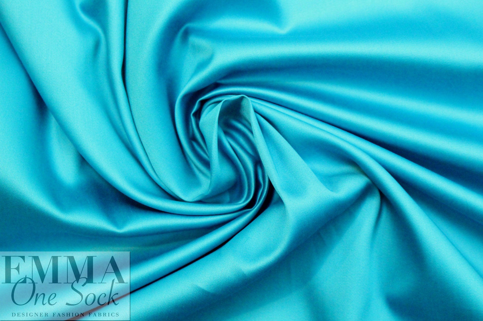 Giza 100% Egyptian cotton shirting - turquoise .75 yds
