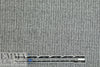 NY designer gray tweedy 2x2 ribbed sweater knit