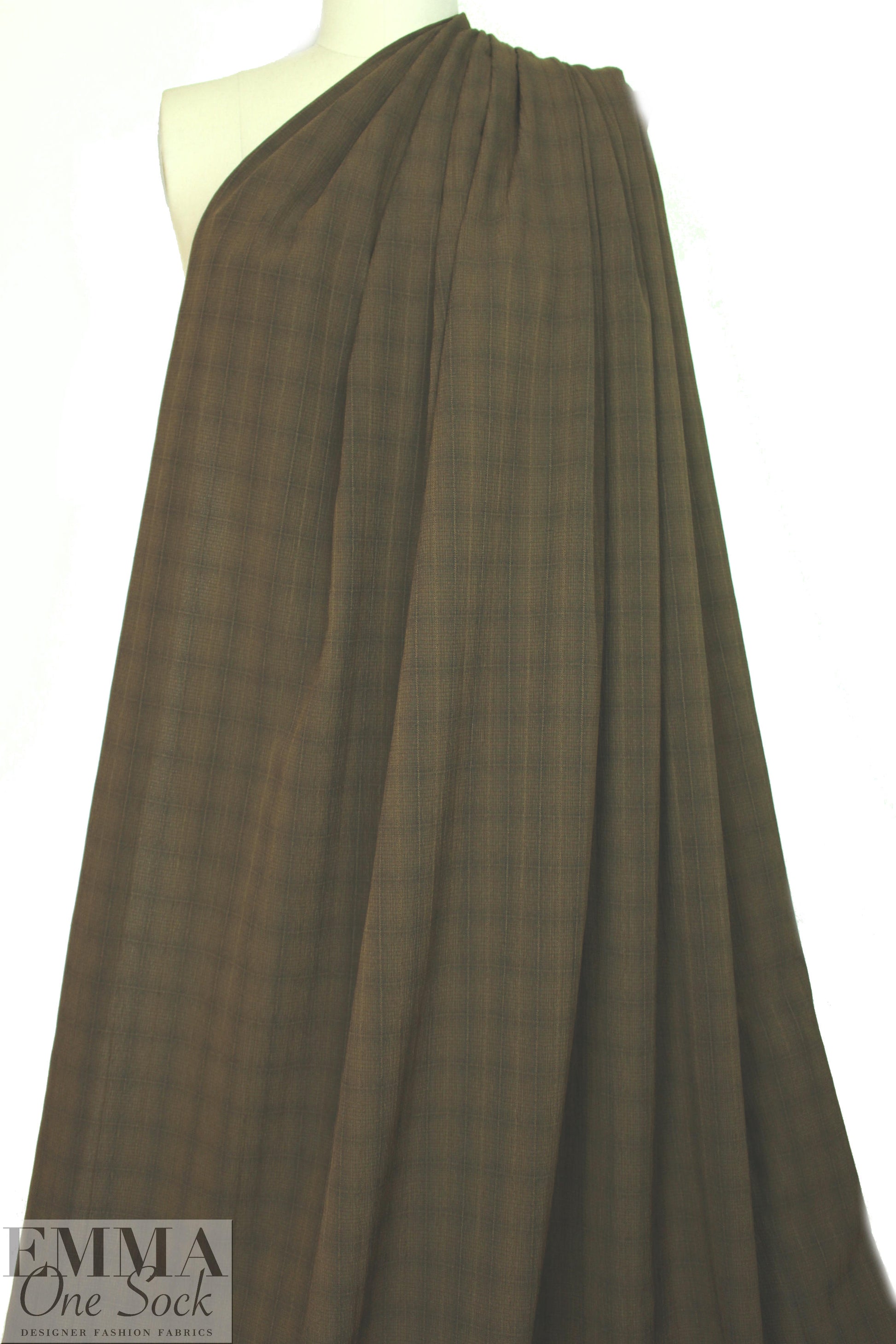 CA designer breen/black novelty weave stretch jacquard