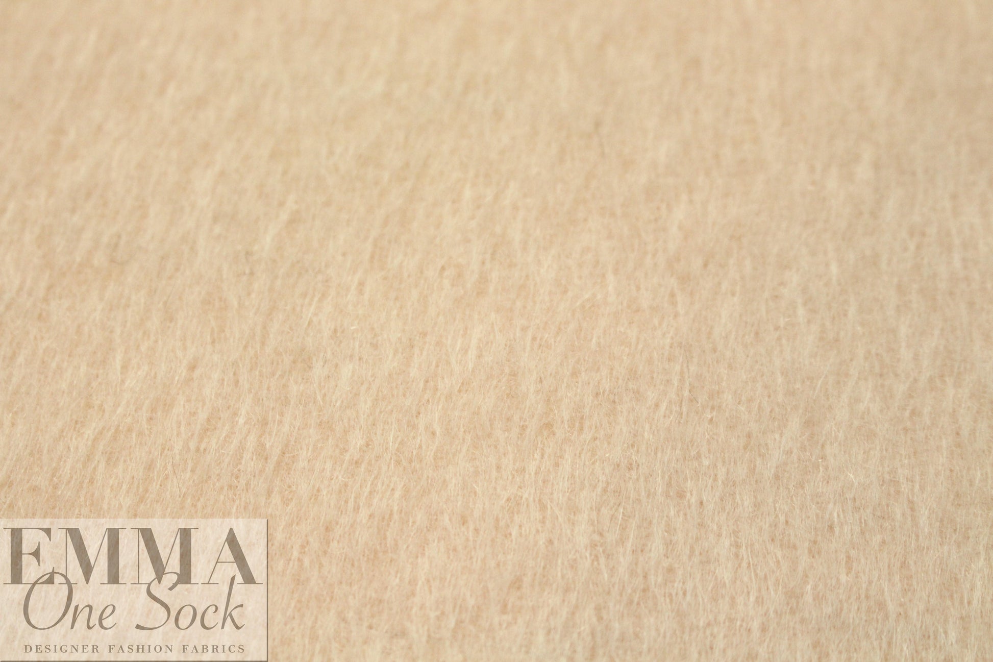 Italian mohair/alpaca/wool coating - peach 1.5 yds