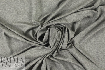 gray heather lightweight rayon jersey 4-way 1.5 yds