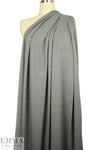 gray heather lightweight rayon jersey 4-way 1.5 yds