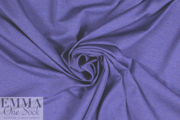 purple heather lightweight rayon jersey 4-way 1.5 yd