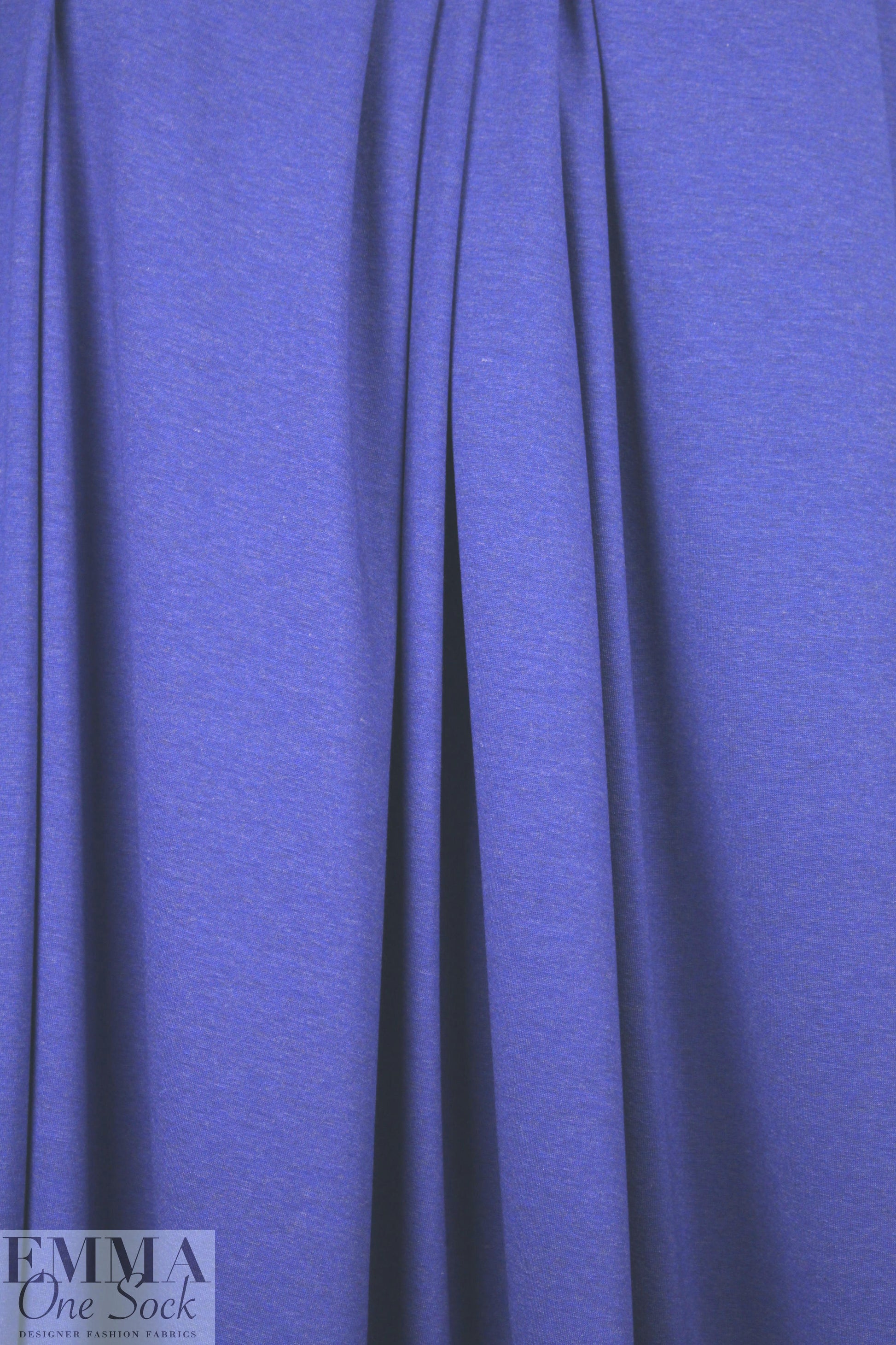 royal purple heather lightweight rayon jersey 4-way .5 yds