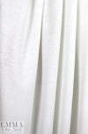 cotton blend knitted terry - creamy white 2.5 yd
