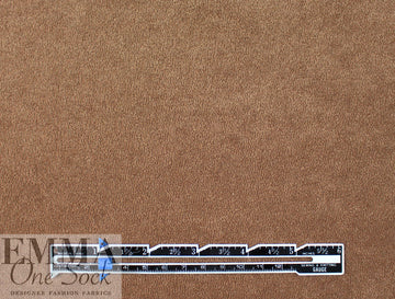 cotton blend knitted terry - cocoa 1 yard