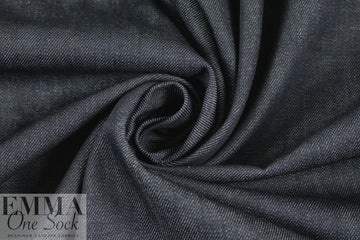 Italian heavy no-stretch denim - dark blue