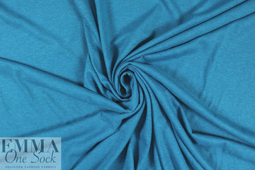 hemp/organic cotton jersey - lagoon