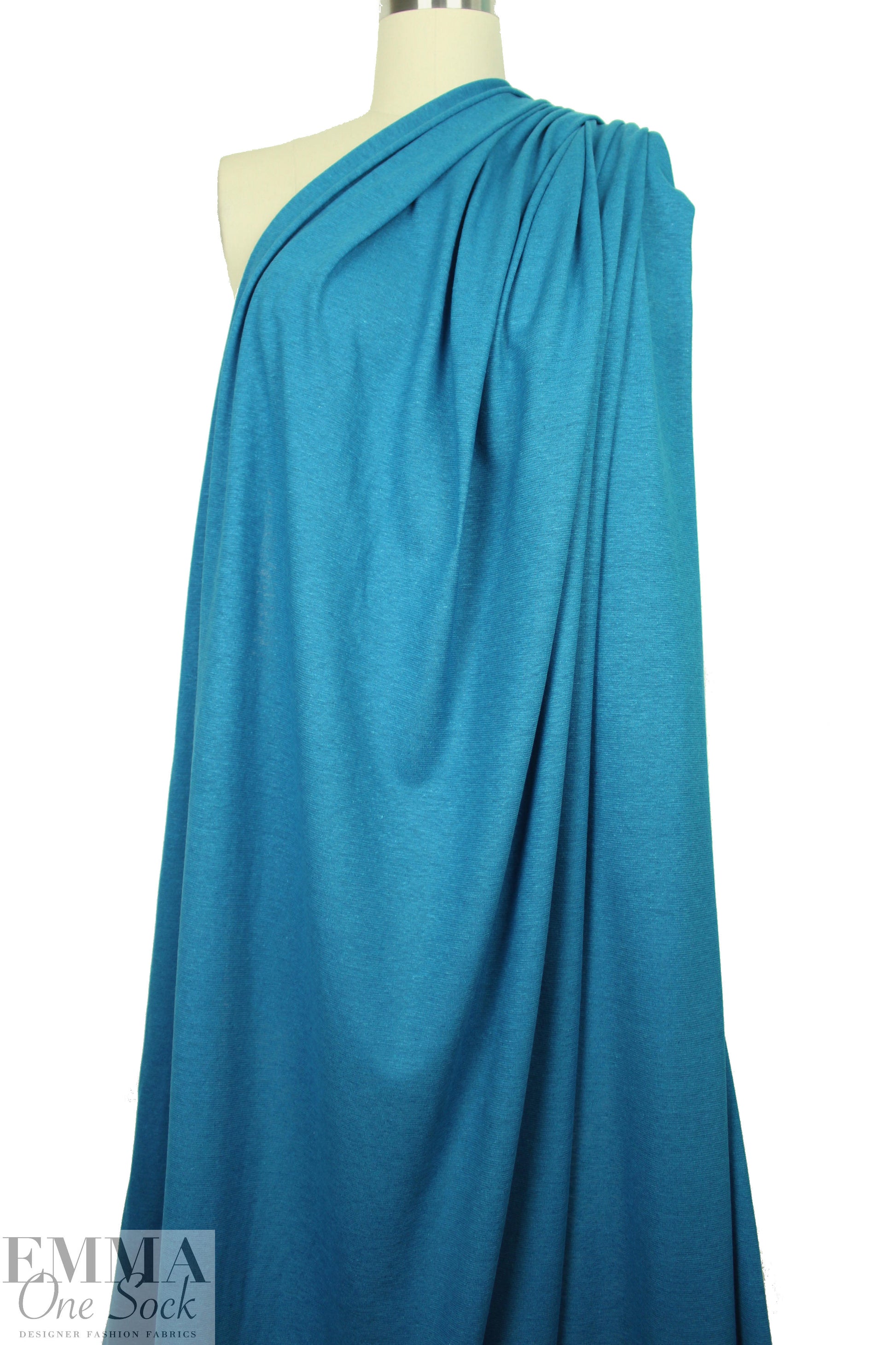 hemp/organic cotton jersey - lagoon .875 yds