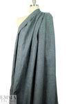 hem/organic cotton yarn dyed plaid - blue/yellow