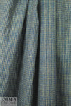 hem/organic cotton yarn dyed plaid - blue/yellow 1.5 yd
