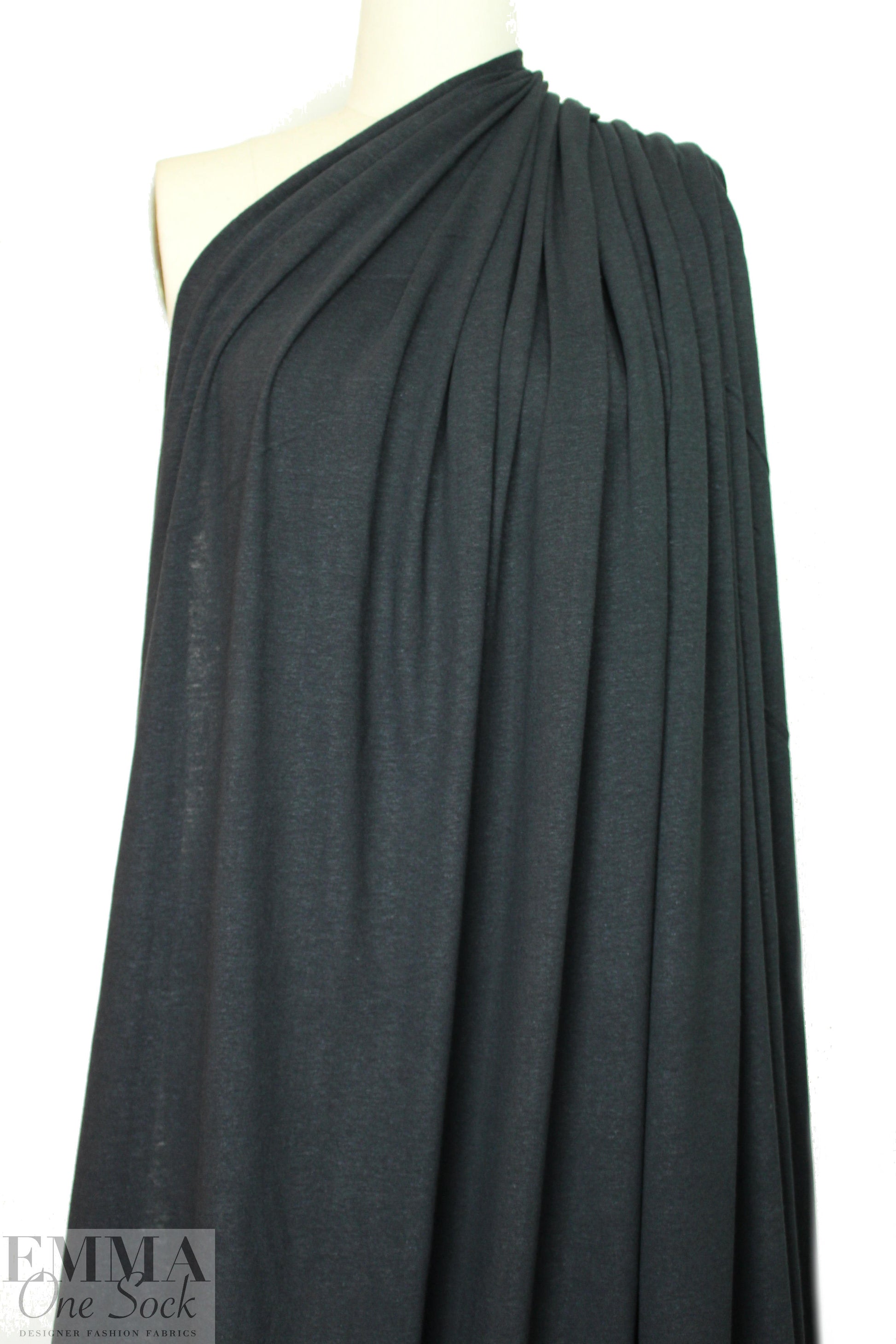 hemp/organic cotton jersey - black