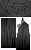 hemp/organic cotton jersey - black .75 yds