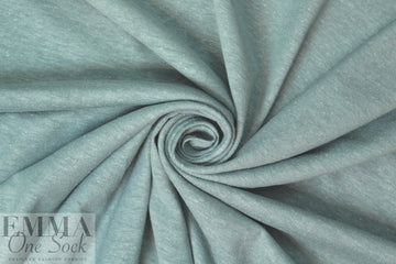 hemp/organic cotton jersey - dusty teal