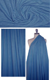 hemp/organic cotton jersey - denim blue .75 yds