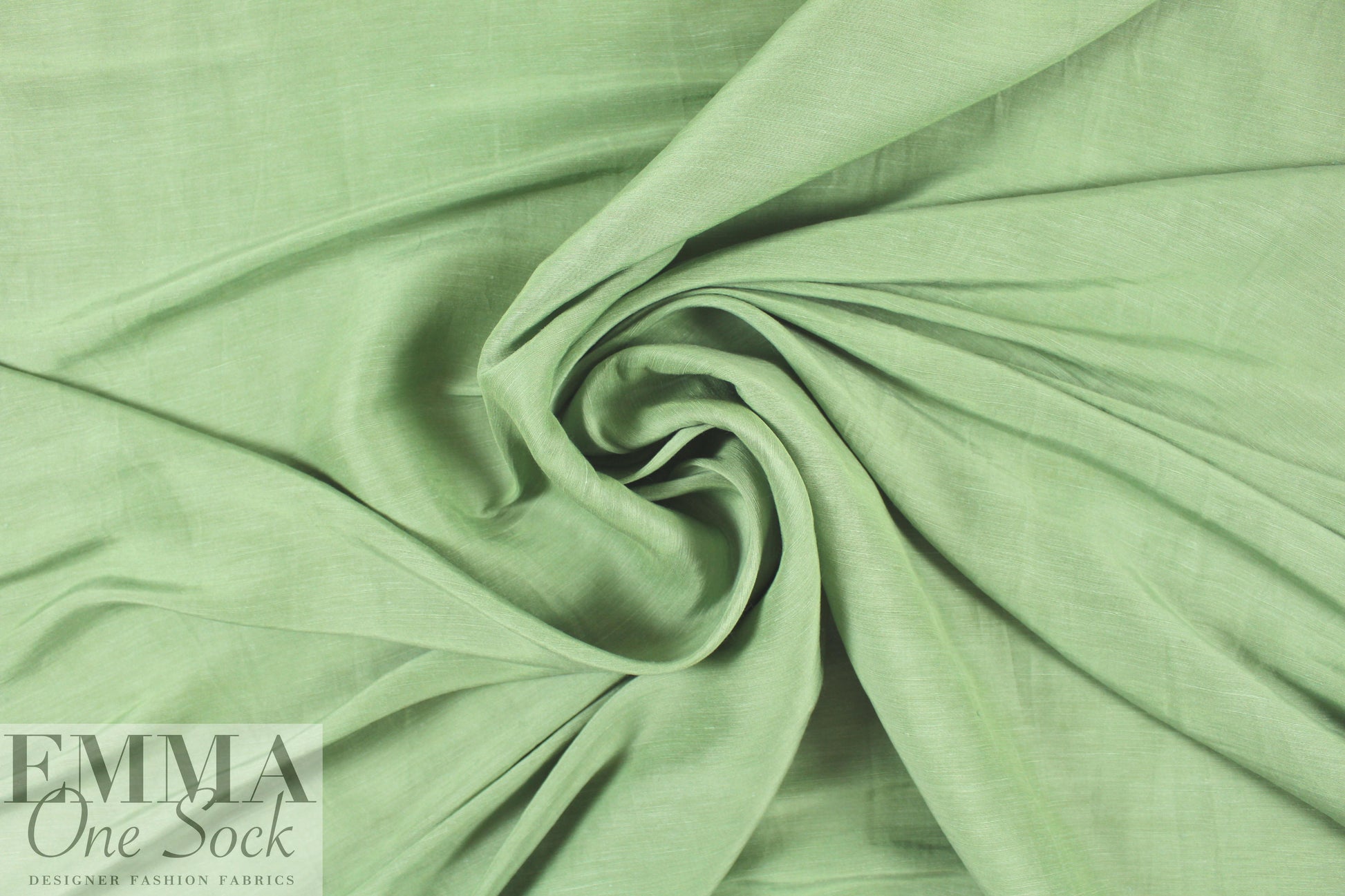 organic hemp/silk 'shanutung' woven - green tea