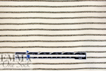 designer herringbone stripe yarn-dye woven - cream/sand 1.875 yd
