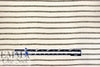designer herringbone stripe yarn-dye woven - cream/sand 2 yds