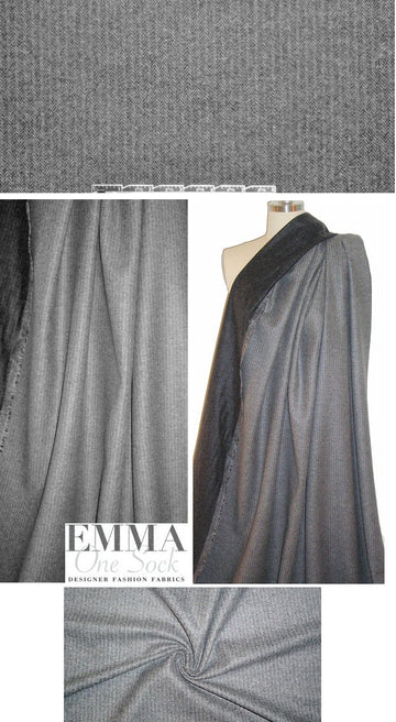 Mi11y Italian wool/cashmere herringbone coating 2 yds