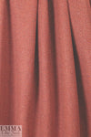 Italian wool herringbone woven - rustic rouge