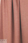 Italian wool herringbone woven - rose/tan