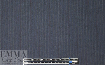 Italian cotton herringbone stretch woven - navy 1 yard