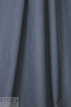 Italian cotton herringbone stretch woven - navy