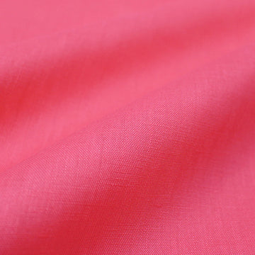 European linen/rayon stretch woven - hibiscus