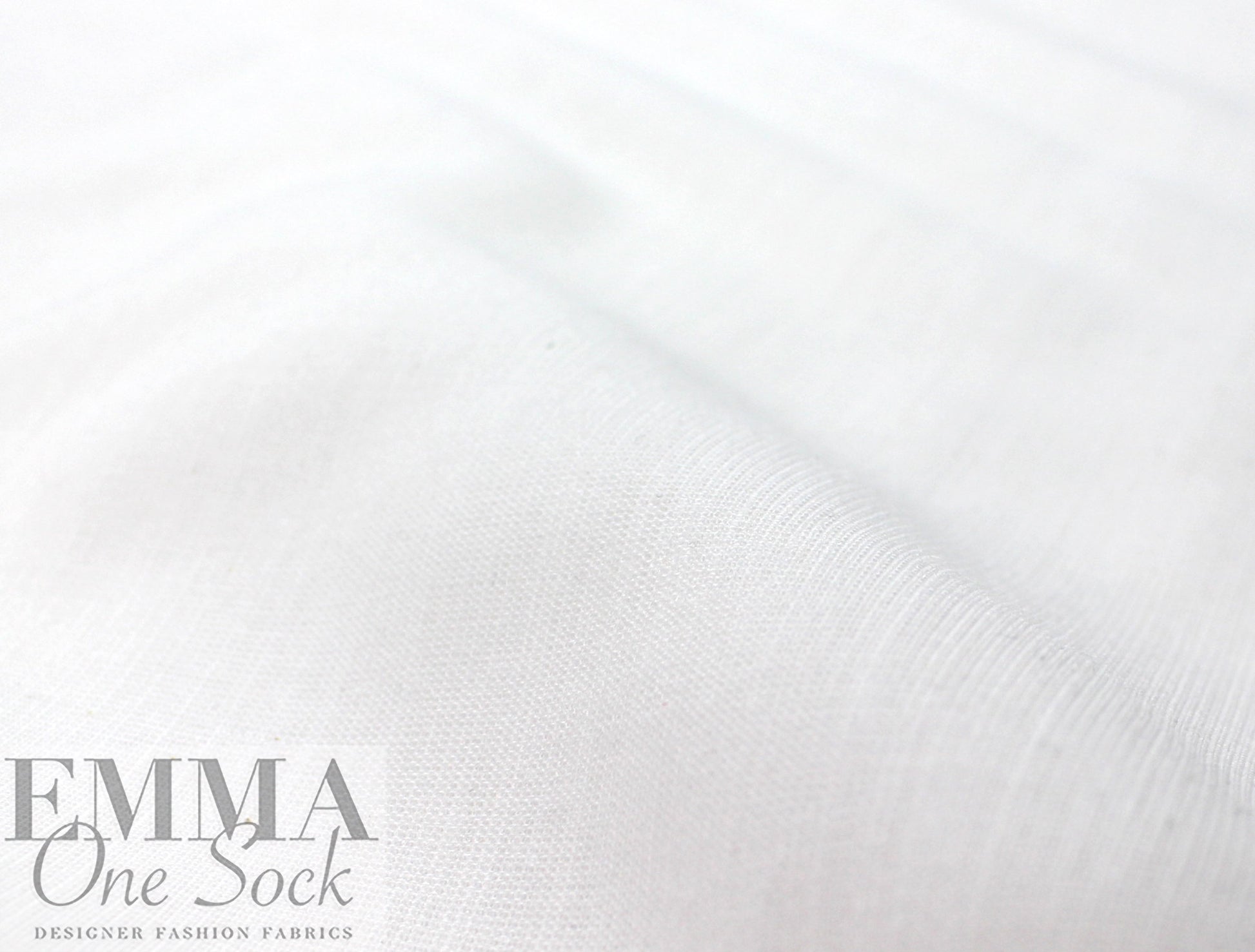 hair canvas - light weight - white 2 yd