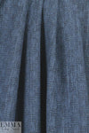Japanese yarn-dye indigo checker weave cotton
