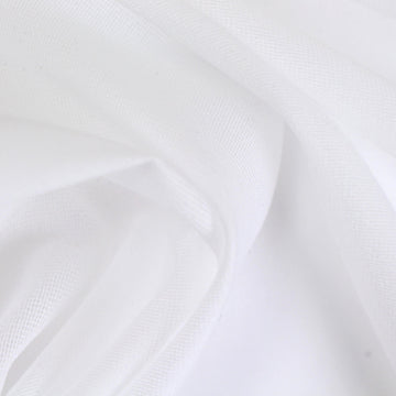 lightweight woven fusible interfacing - white