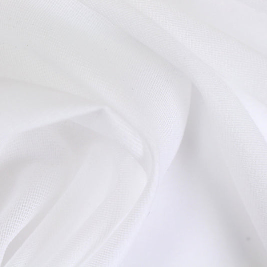 lightweight woven fusible interfacing - white