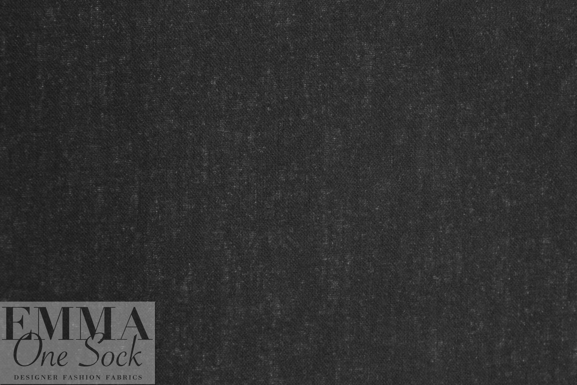 lightweight cotton woven fusible interfacing - black 1.25 yds