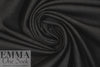 black supima cotton interlock knit, 215 GSM 1.5 yds