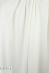 bamboo/org. cotton interlock knit - natural white 1 yard