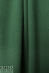 organic cotton GOTS 'flame' interlock' knit - pine 1.5 yds