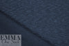 organic cotton GOTS 'flame' interlock' knit - indigo 1.75 yds