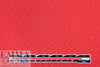 organic cotton GOTS 'flame' interlock' knit - hot coral .75 yds