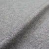 cotton/wool interlock lightweight sweater knit - heather gray 1 yard