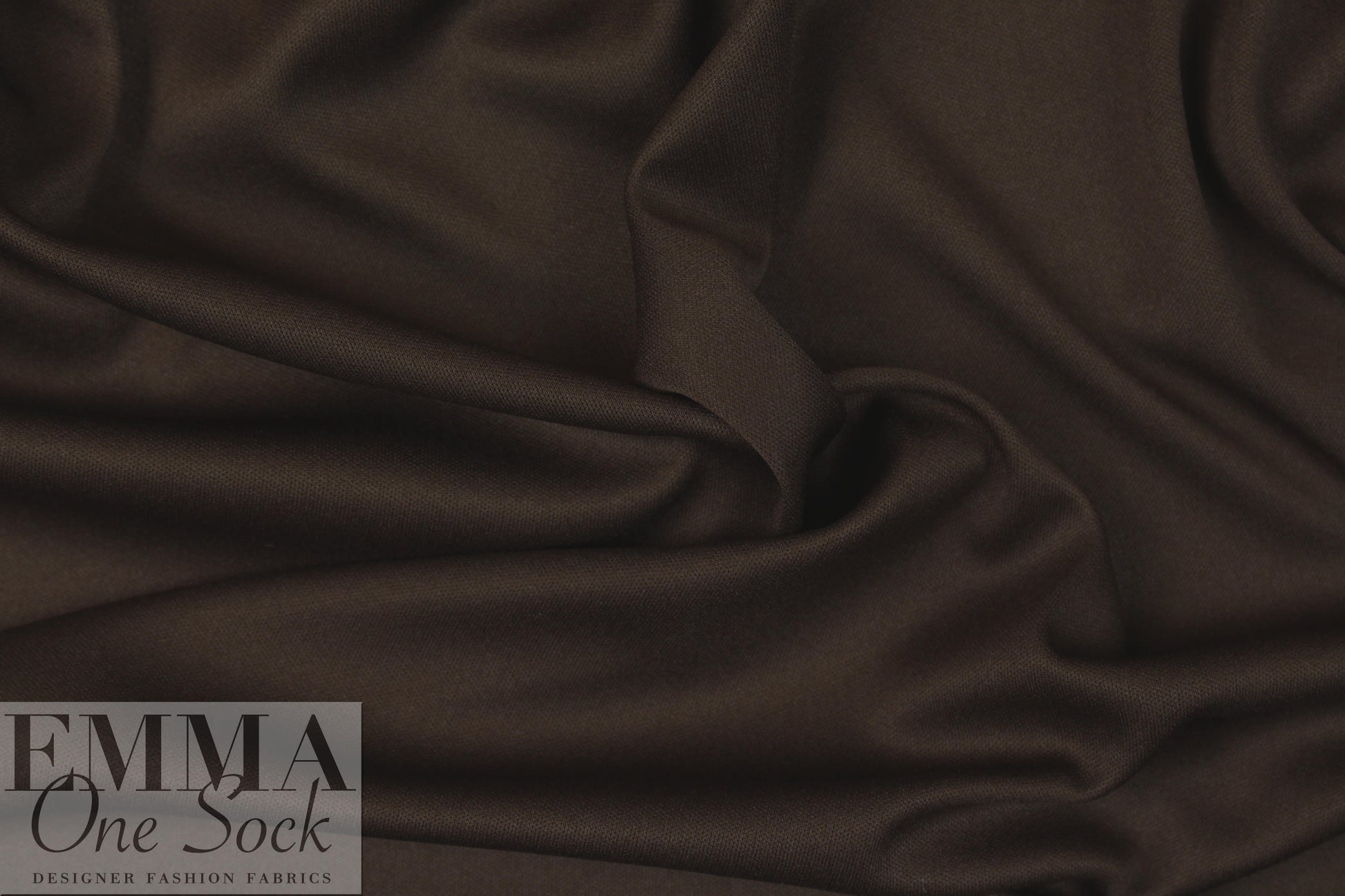 interlock knit 2-way stretch lining - chocolate nude 3 yd