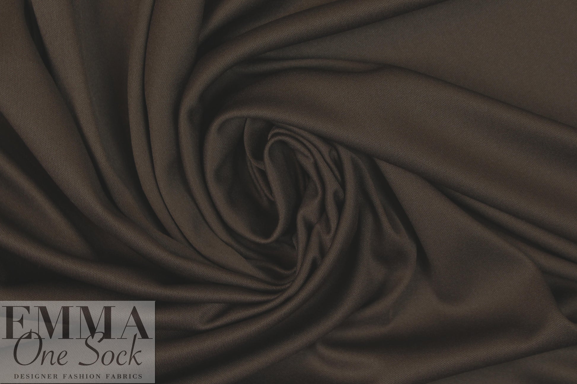 interlock knit 2-way stretch lining - chocolate nude 3 yd