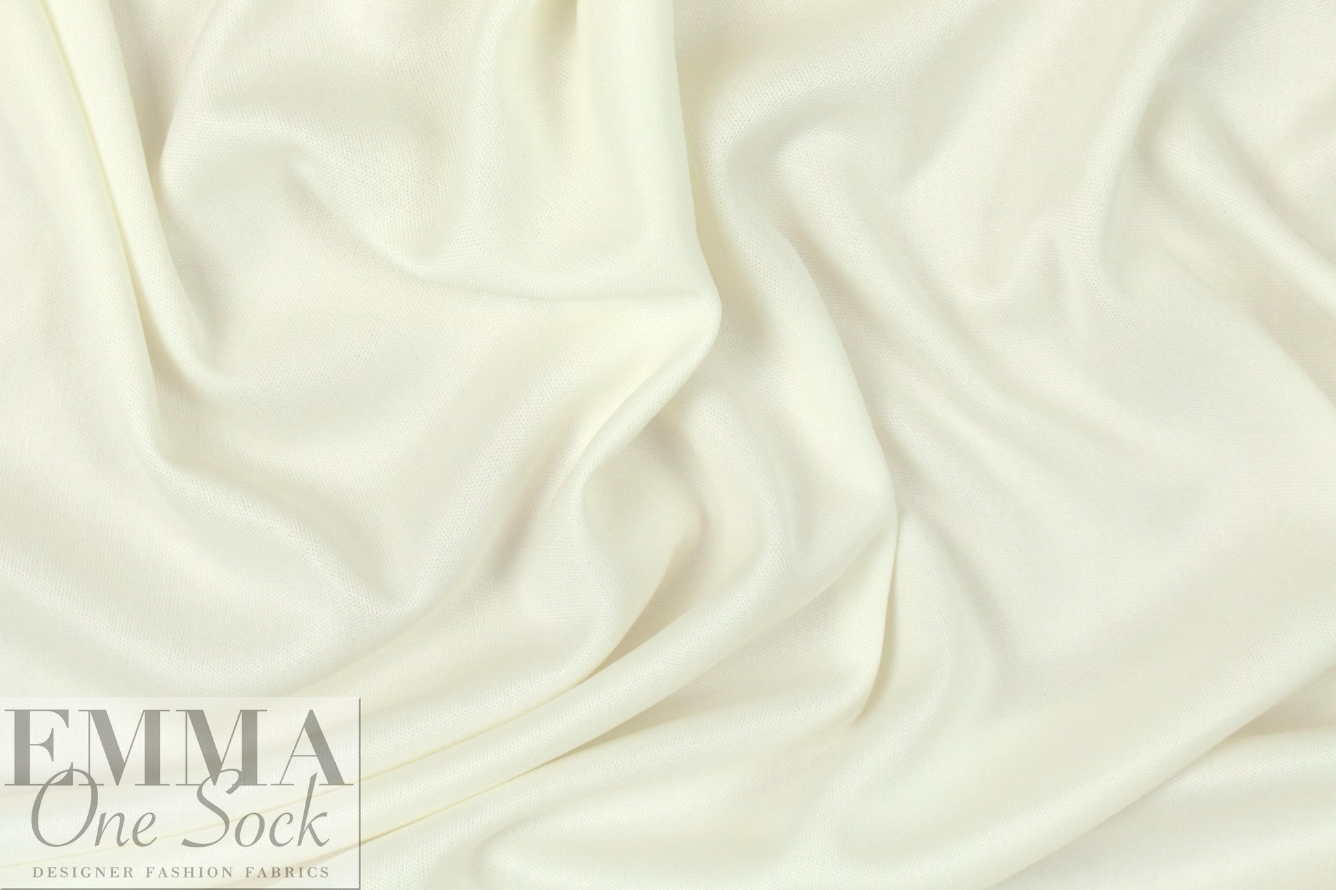 interlock knit 2-way stretch lining - creamy ivory 1.75 yd