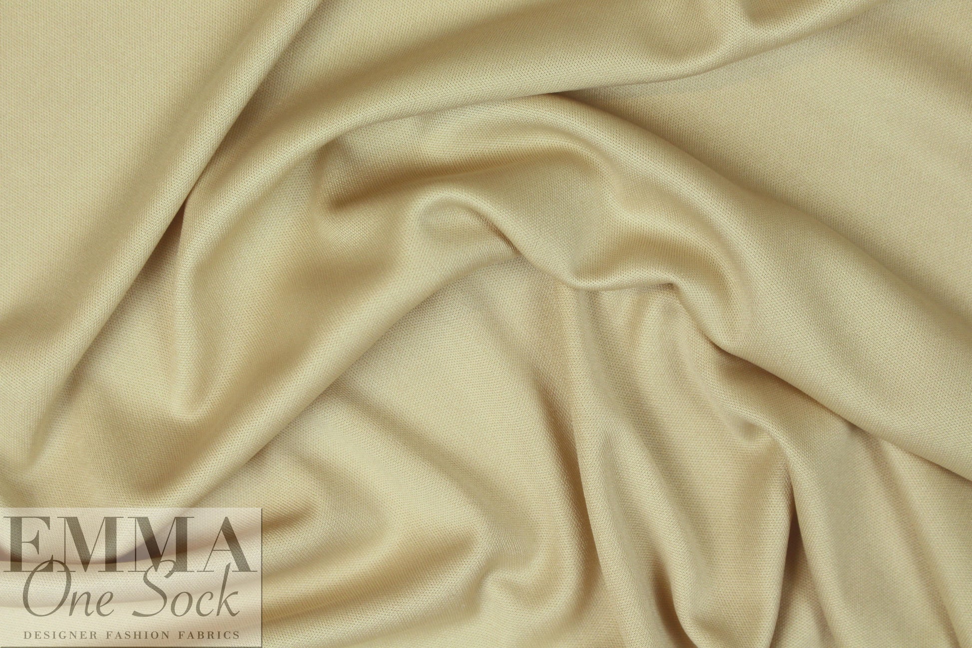 interlock knit 2-way stretch lining - lighter nude .625 yds