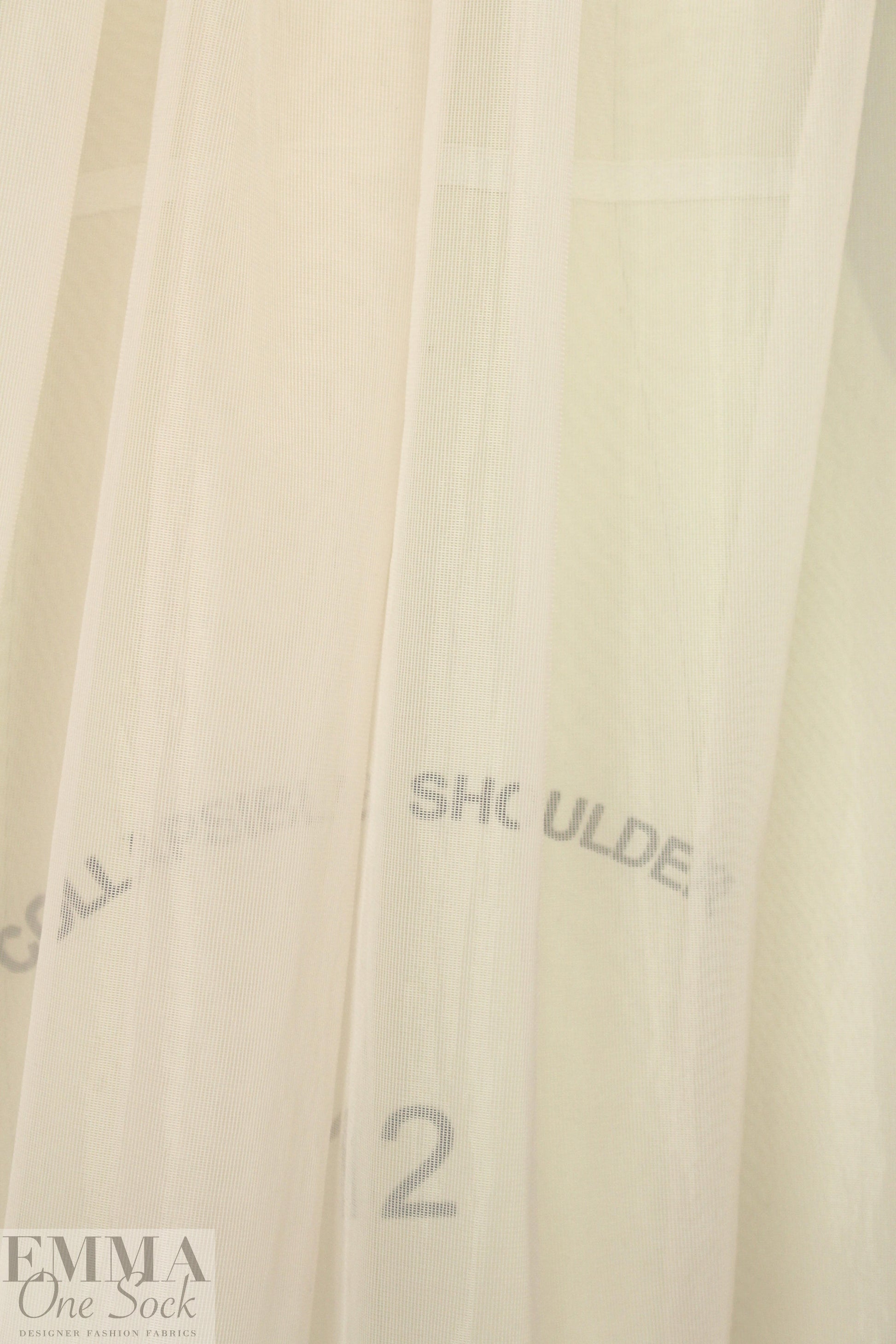 sheer nylon mesh, no stretch - light blush