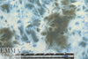 Italian tie dye printed stretch denim - blue/earth 1.5 yd
