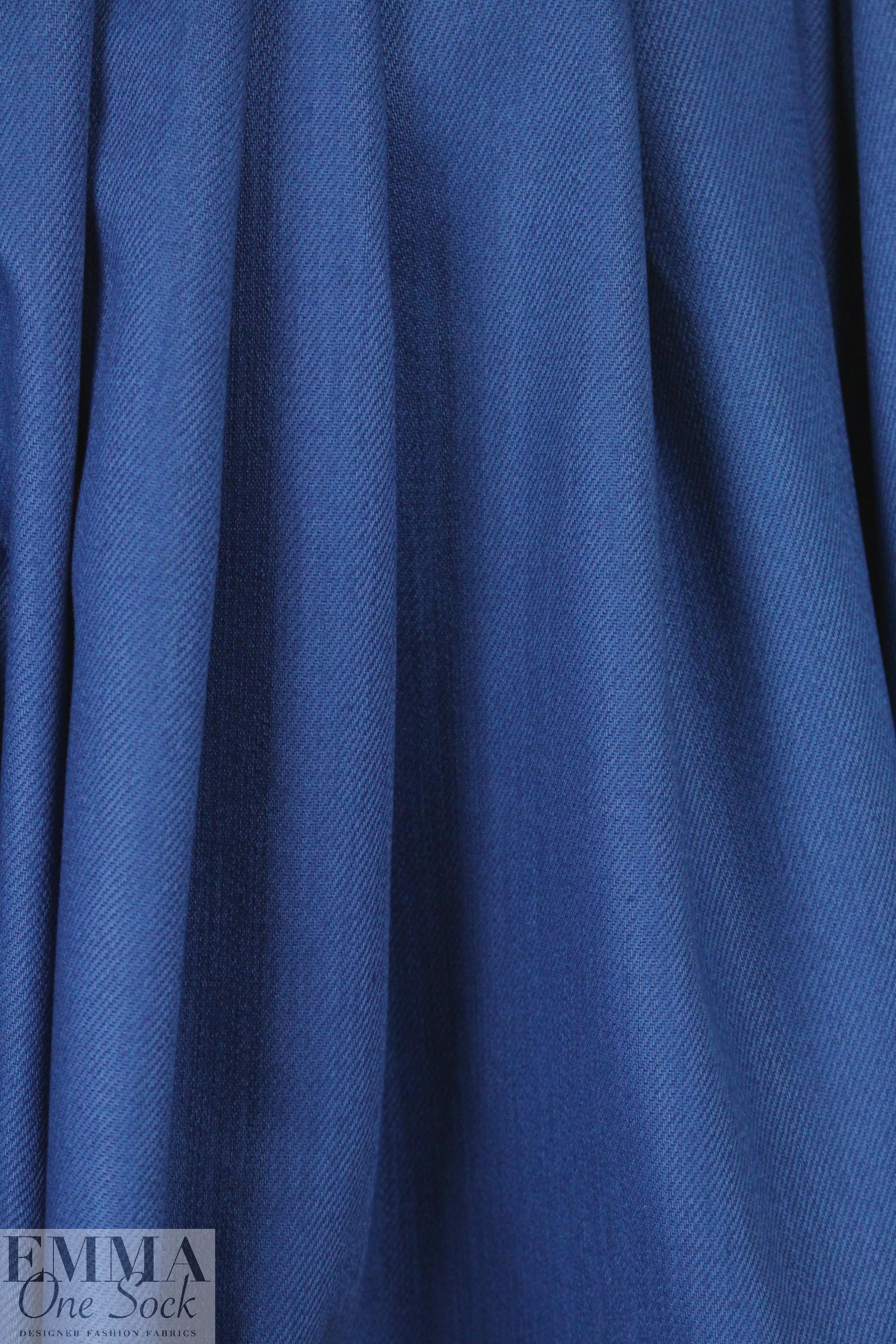 Diese1 high fashion no stretch heavy denim - royal 1.5 yd