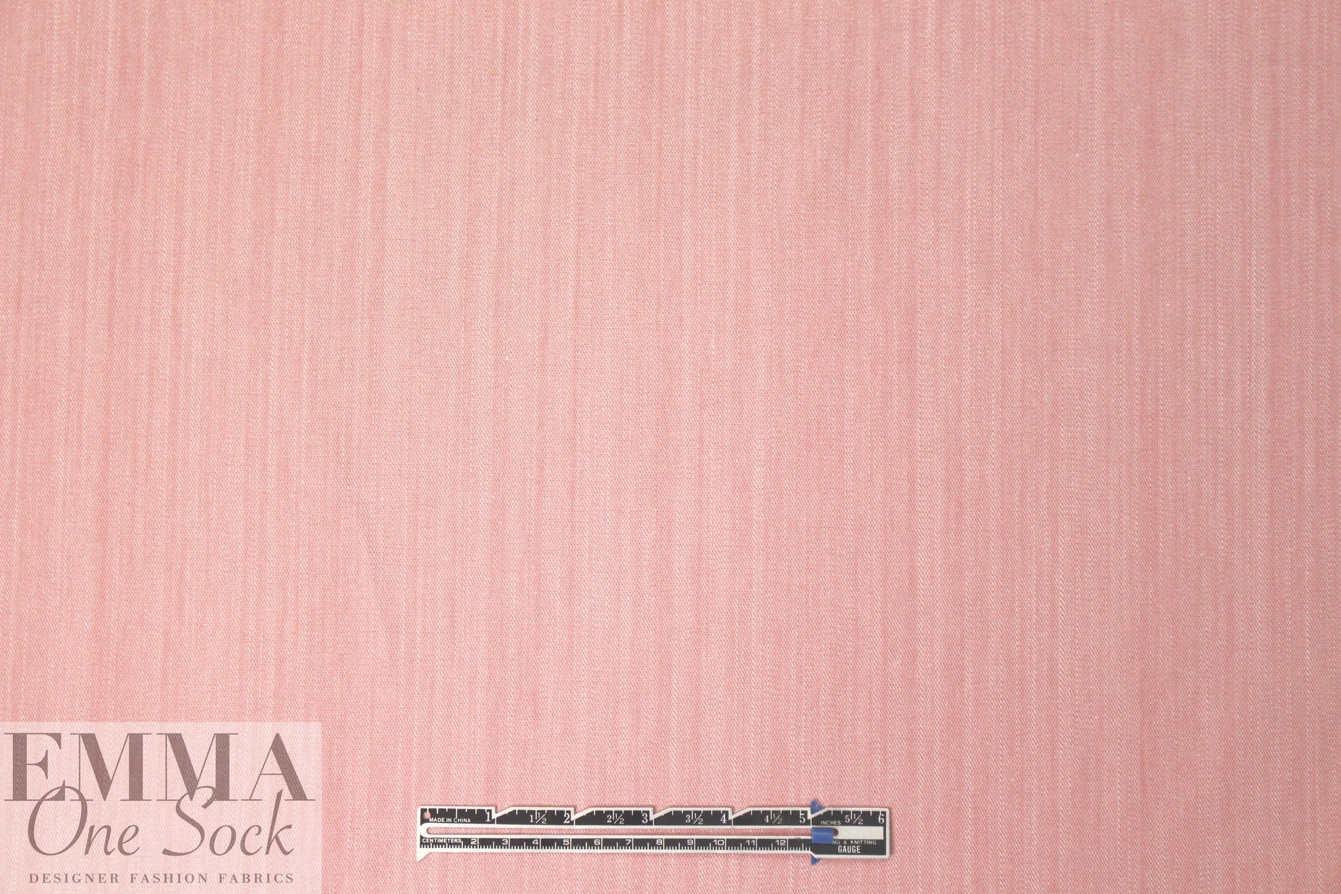 Italian stretch denim - pink blush *flaw*